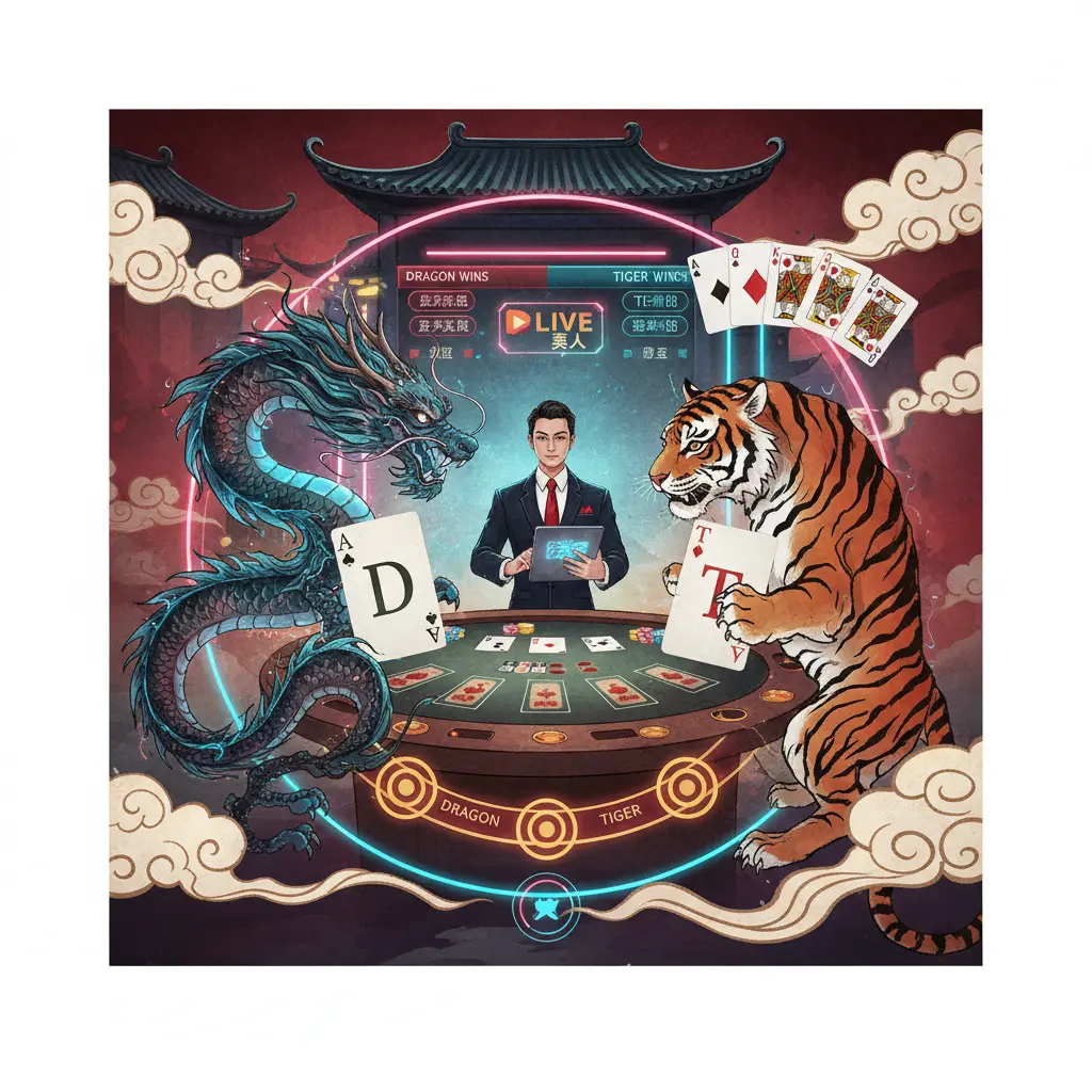 Live dealer dragon tiger rules - Dragon