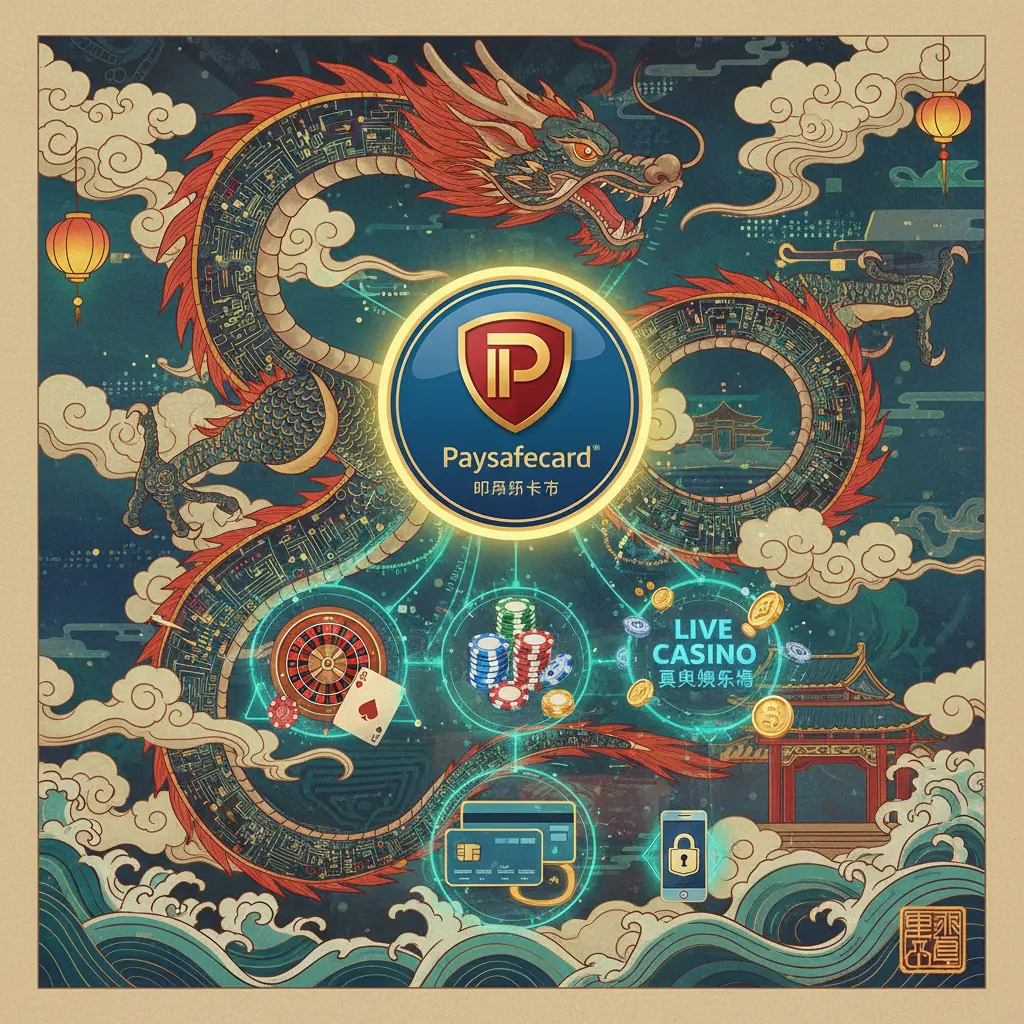 Live casino payment methods - Paysafecard