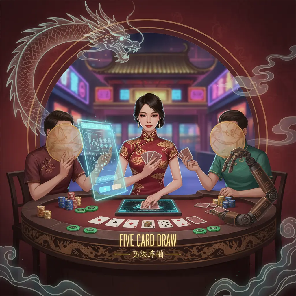 Live dealer poker variations - Five