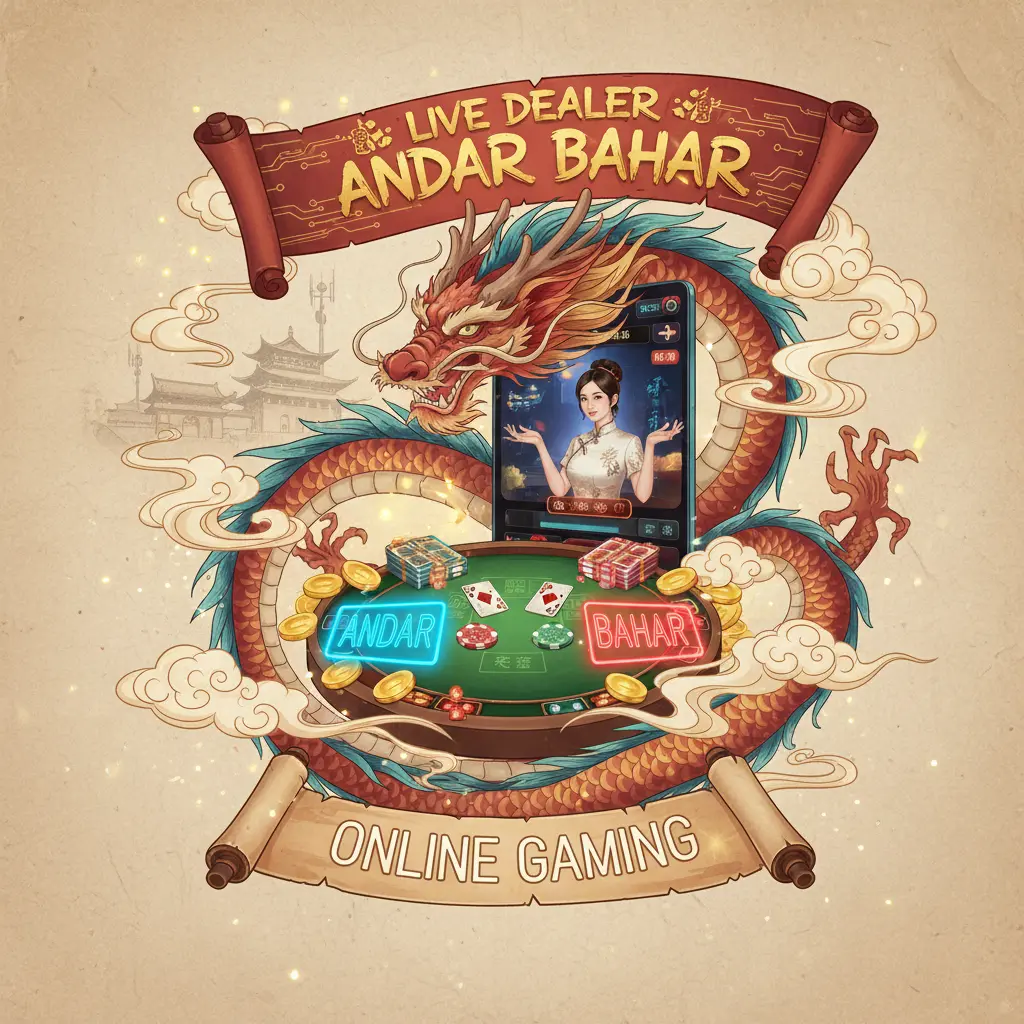 Live dealer andar bahar online - Dealer
