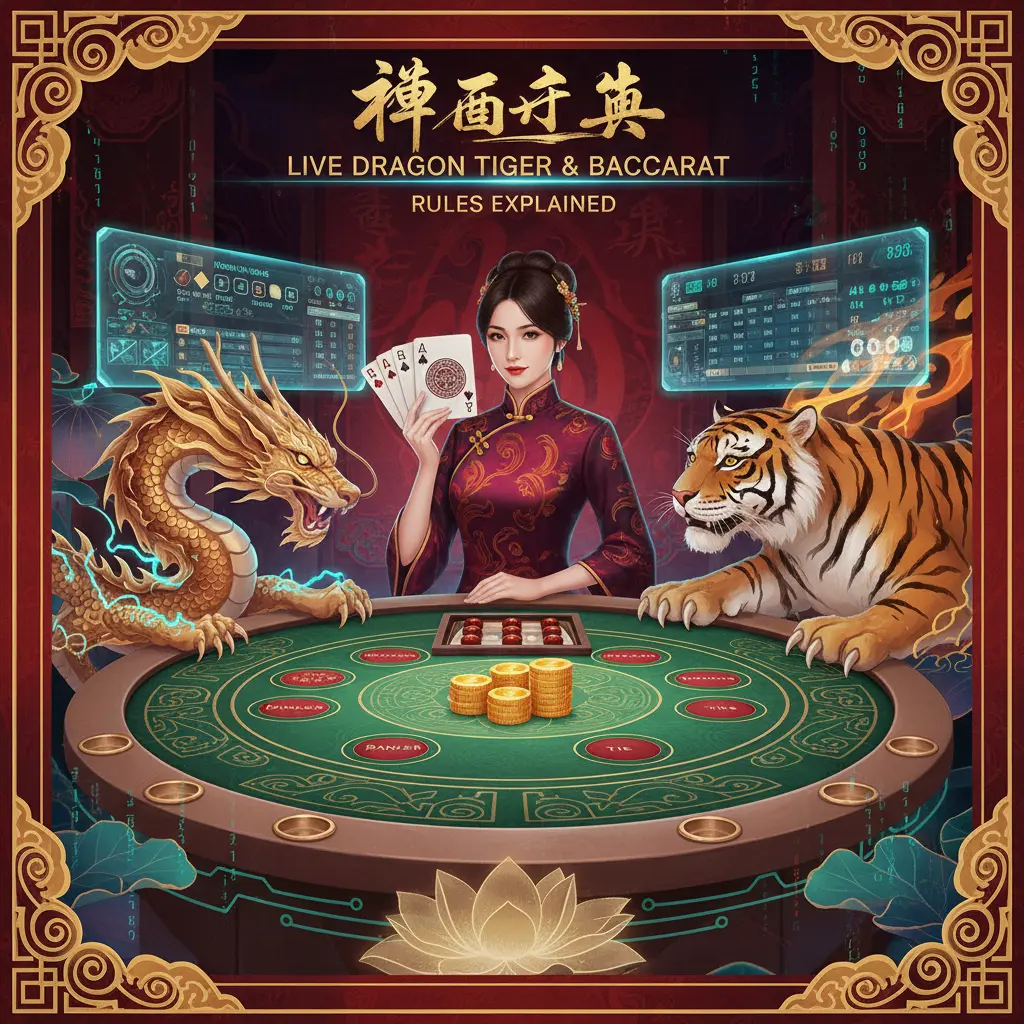 Live dealer dragon tiger rules - Baccarat
