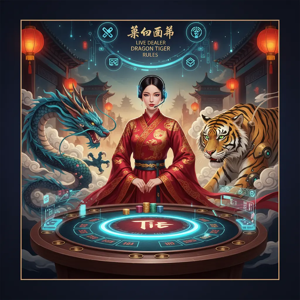 Live dealer dragon tiger rules - Dealer