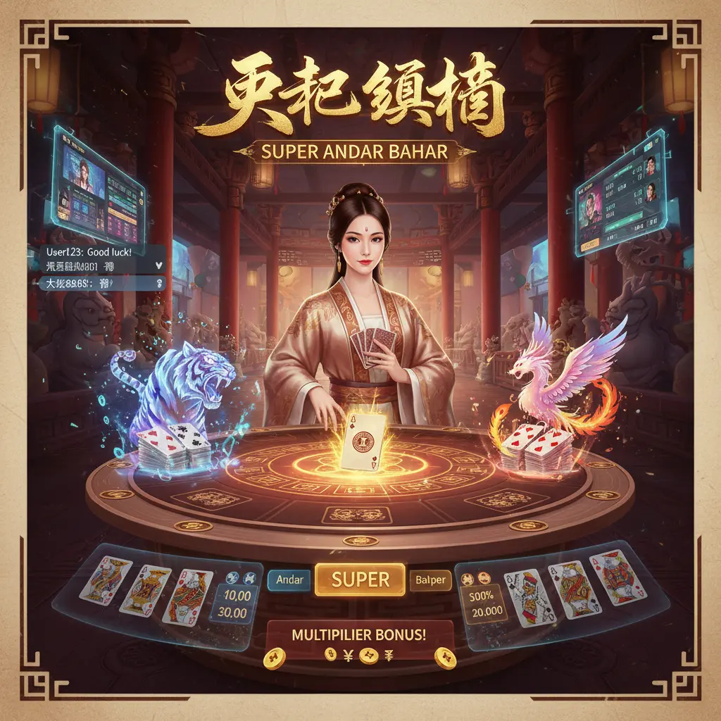 Live dealer andar bahar online - Super